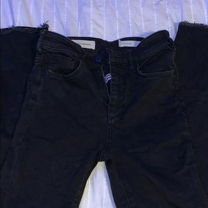 Black skinny jeans
